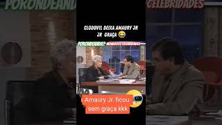 CLODOVIL PASSA A TRAMONTINA AFIADA EM AMAURY JR clodovil amauryjunior tv redetv apresentador [upl. by Anowahs]