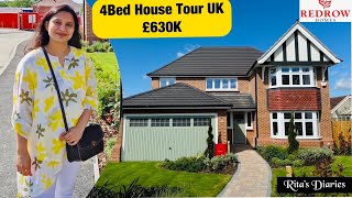 House Tour UK 2024  4Bed detached Property Henley from Redrow Homes [upl. by Bonne]