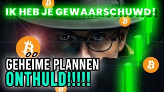 Bitcoin GÁÁT De Wereld Shóckéren Tijdgevoelig [upl. by Yspyg601]