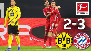 Lewy amp Haaland score Kimmich injured  Dortmund  Bayern 23  Highlights  Matchday 7 – Bundesliga [upl. by Nagaek]