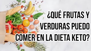 FRUTAS Y VERDURAS RECOMENDADAS EN LA DIETA KETO  LOW CARB FRUITS AND VEGETABLES  Manu Echeverri [upl. by Grimbly]