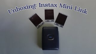 Unboxing Instax Mini Link Printer [upl. by Nowahs884]