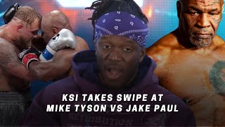 KSI BREAKS SILENCE ON JAKE PAUL amp MIKE TYSON  TAKES SWIPE AT MVP  RIPS INTO JOHN FURY amp TOMMY FURY [upl. by Kcirrem1]