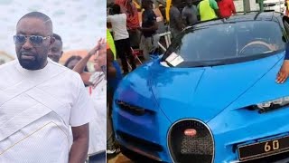 Osei Kwame Despite graced his birthday celebration launching his latest 3 million Bugatti Chiron [upl. by Quin]