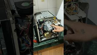 microwave magnetron change  microwave repair shorts ytshorts minivlog youtubeshorts [upl. by Nywnorb]