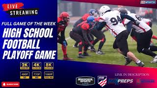 Weed vs Cougars  HS Football Playoff Live Stream [upl. by Fira]