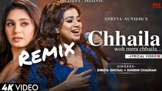 Chhaila Special Remix  Shreya Ghoshal x Sunidhi Chauhan Salim Sulaiman Shraddha Pandit Bhoomi 2024 [upl. by Lash]