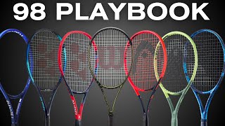 The BEST 98 Tennisrackets  A comprehensive guide [upl. by Catlin]