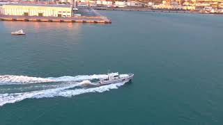 Abfahrt vom Hafen Civitavecchia bei Rom  Kreuzfahrt mit Mein Schiff 3 von Kreta nach Mallorca 33 [upl. by Ellekram791]