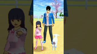 Mio mengeluh pada kambing itu👀shortvideosakura sakuraschoolsimulator [upl. by Tiras]