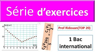 série dexercices le dosage direct premier bac [upl. by Udela983]