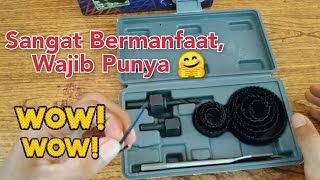 Mata Bor Hole Saw kit Murah [upl. by Abehsat656]