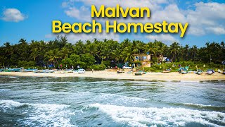 Budget homestay in Malvan  Malvan Beach Home Stay  Beach Resort in malvan  Homestay in Konkan [upl. by Odranreb]