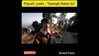 quotSamajh Rahe Ho Naquot  piyushjocgaming says TheHarshBeniwal s Dialogue 😂🤣 shorts [upl. by Zacarias]