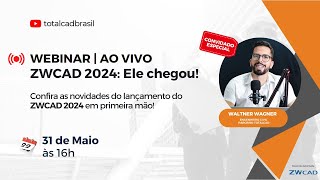 Webinar de lançamento ZWCAD 2024 ele chegou [upl. by Adamok]