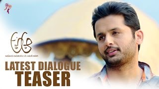 A Aa Latest Dialogue Teaser  Nithin  Samantha  Trivikram Srinivas [upl. by Aroel]