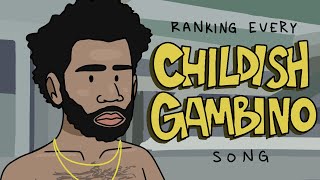 Ranking Every Childish Gambino Song [upl. by Angus]