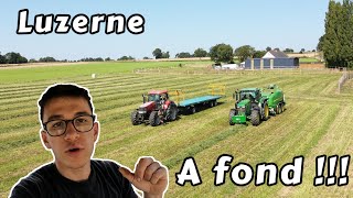 4 jours dans ma peau de jeunes agriculteur👨‍🌾  On coupe la luzerne 🌿pour la 4ème fois de 2024 [upl. by Akaenahs]