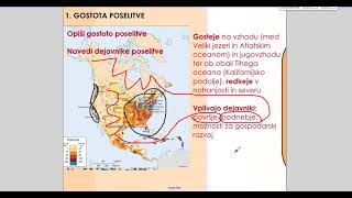 Gostota poselitve v Severni Ameriki [upl. by Rogerson381]