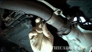 How To Fix Exhaust Rattles  EricTheCarGuy [upl. by Ardnovahs]