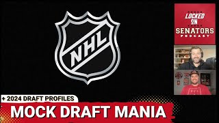 People Are Mad At Our NHL Mock Draft  2024 NHL Draft Rankings 7472 [upl. by Aissert]