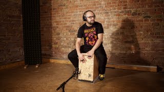 Modern Cajon Solo  Drum amp Bass Style  DADDI BAHMANI [upl. by Adnarahs]