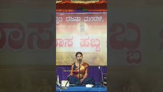 Mantralaya nivasa song by kumari Advita haridasa habba bagalkot [upl. by Wiskind]