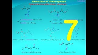 7chimie organique  Nomenclature [upl. by Chaing]