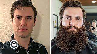 One Year Beard Growth TimeLapse [upl. by Tinor]