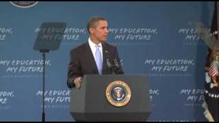 NewsMakers President Obamas Speech at Wakefield High School [upl. by Fredi]