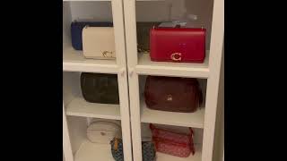 Ikea BillyOxberg Bookcase Storage for Handbags [upl. by Mireielle]