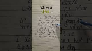 super shy NEW JEANS lyrics lyrics viralshorts supershynewjeans supershy [upl. by Seadon]