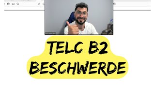 ALMANCA B2 TELC PRÜFUNG BESCHWERDE almanca goethe telc deutschland deutsch [upl. by Yraunaj]