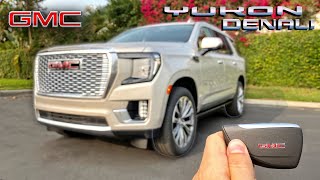 The 2021 GMC Yukon Denali is Truck Tough Luxury Smooth and Better Than Ever InDepth Review [upl. by Nellir739]