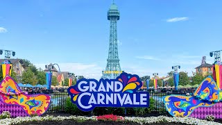 What’s new at Kings Island this weekopening weekend of Grand Carnivale 2024 [upl. by Coshow]