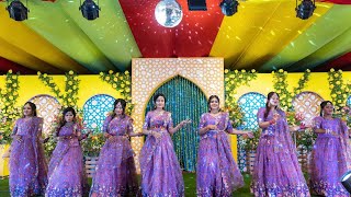 Haldi dance performance  wedding dance mehndi dance [upl. by Paulson745]