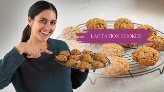 Best Lactation Cookies Recipe for Breastfeeding Moms Healthy and Vegan [upl. by Ritchie]