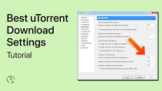 Best uTorrent Settings to Speed Up Downloads in 2024 [upl. by Pantin]