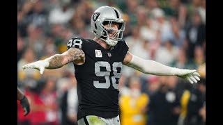 The Latest on Raiders DE Maxx Crosbys Health Ahead of the Browns Week 4 Game  Sports4CLE 92624 [upl. by Lizned133]