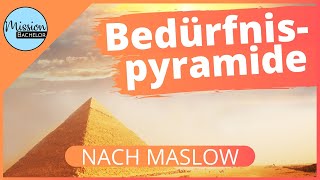 Bedürfnispyramide Maslow  Einfach erklärt ✅ [upl. by Grochow]