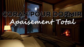 CORAN POUR DORMIR  RÉCITATION APAISANTE ANTI STRESS ET ANTI WASWAS  SOMMEIL PROFOND [upl. by Nellir906]