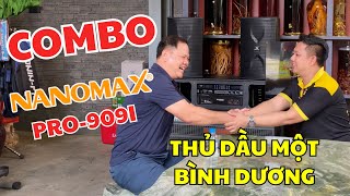 Giao Combo Loa Điện NANOMAX PRO909i Và Loa Full CK369 Cùng Tới Màn Hình Di Động Đi Bình Dương [upl. by Laidlaw545]