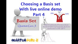 How to choose a basis set in DFT calculations  part 4 [upl. by Anawad]