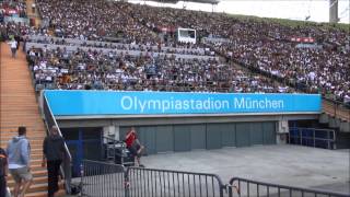 Public Viewing Munich Olympiastadion am 16 06 2014 Teil III [upl. by Kuebbing]