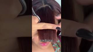 ¡Corta tu copete con paciencia y precisión hair haircut fyp cortedecabello [upl. by Derreg]