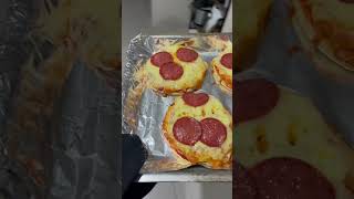 MINI PIZZA WITH SALAMI  KIDS LUNCHBOXES  AUS 🇦🇺 youtubeshorts food vlog [upl. by Twedy]