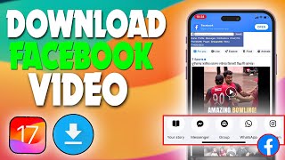 how to download Facebook video  Full Guide  TECH ON [upl. by Annaitsirk]