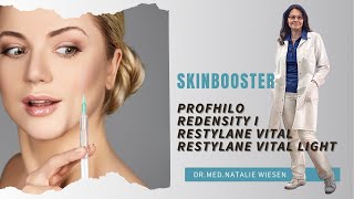 Skinbooster Profhilo Restylane VITAL oder REDENSITY I  die Unterschiede erklärt von Dr Wiesen [upl. by Stieglitz]