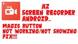 Az Screen Recorder Not Working Corrupt File Problem Fix 2020  100 LEGIT [upl. by Atoked869]