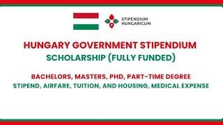 Hungary Government Stipendium Scholarship 202526  Engineer Shariful Islam [upl. by Zolly34]